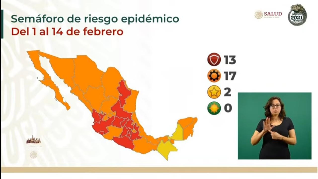 Sem Foro Covid En M Xico Ning N Estado En Verde Permanecen En