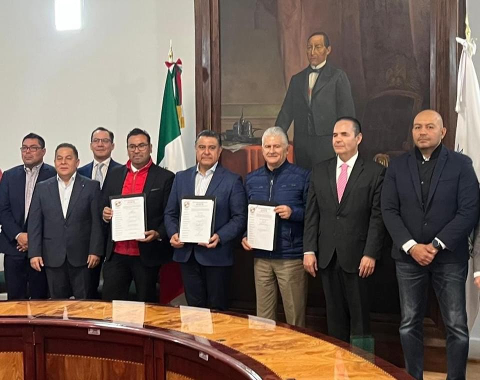 Firman Convenio De Sueldos Y Prestaciones SUTEYM Y Tlalnepantla