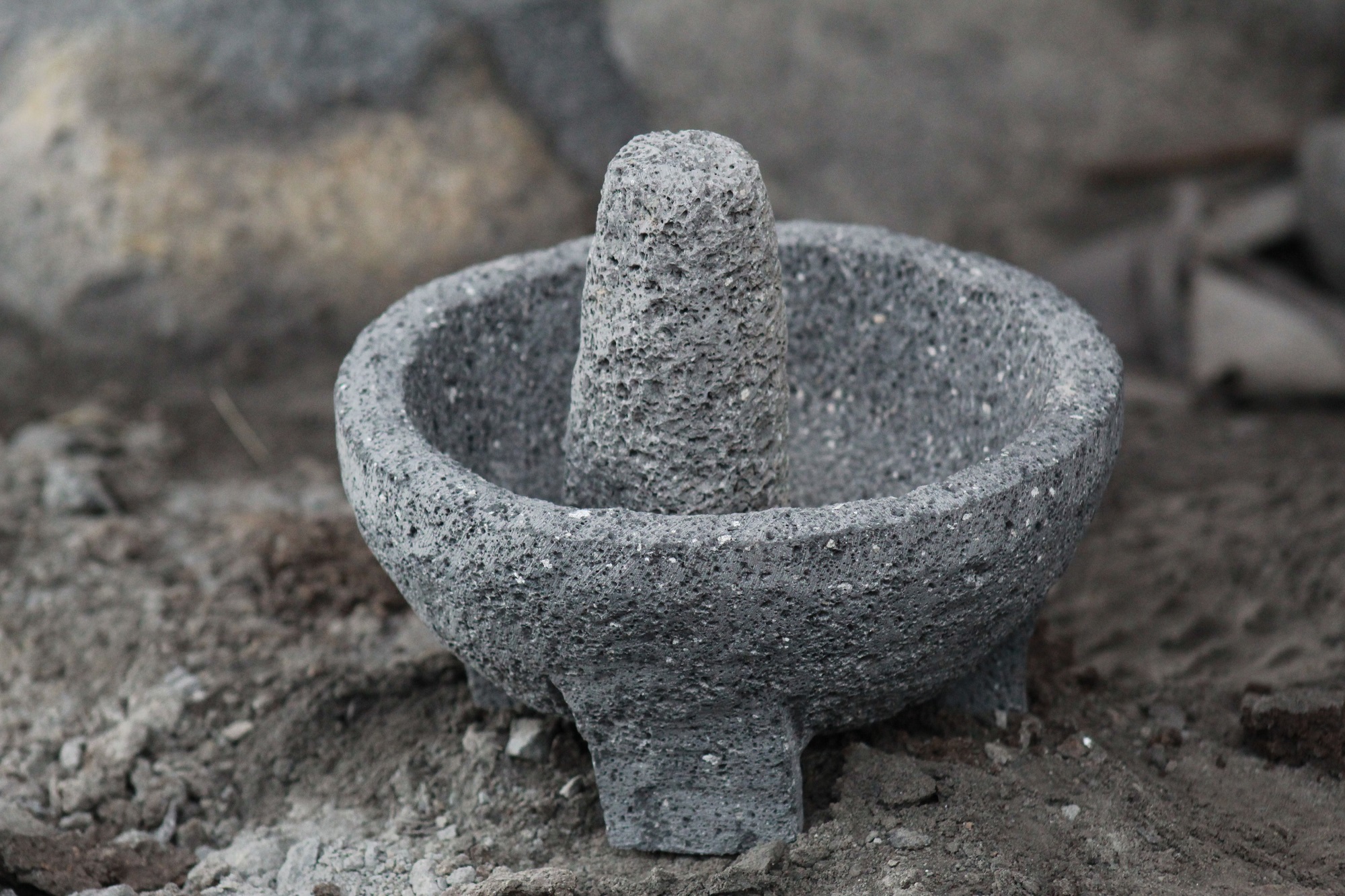 El Molcajete, utensilio de la Cocina Mexicana