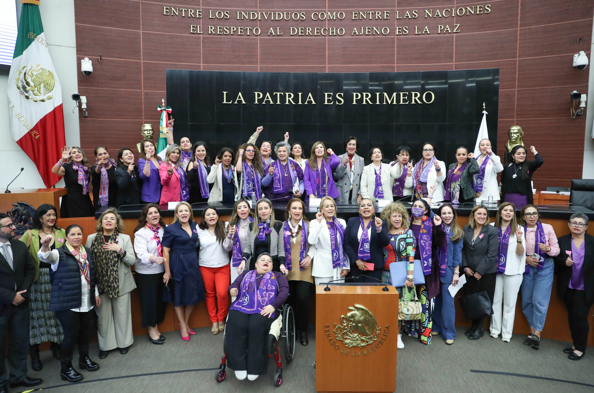 Conmemoró Senado 70 Aniversario Del Voto De Las Mujeres Primero Editores 3779