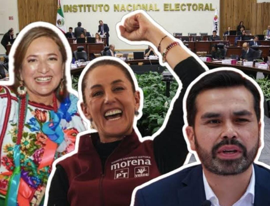 Autorizó INE 3 debates para elección presidencial de 2024 Primero